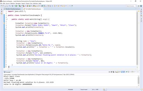 java print format|Formatting (The Java™ Tutorials > Essential Java Classes > .